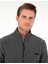 Antrasit Regular Fit Yarım Fermuarlı Polar Sweatshirt 2