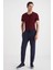 Lacivert Merino Yün Activewear Triko Pantolon 1