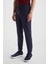 Lacivert Merino Yün Activewear Triko Pantolon 4