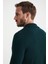 Koyu Yeşil Extrafine Merino Triko Blazer Ceket 3