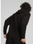 Siyah Erkek Kapüşon Normal Düz Sweatshirt 68165301 Open Road Hoodie 5