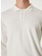 Ekru Erkek Polo Basic Düz Kazak MML4WM-KZK9510 4