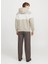 Bej Erkek Kapüşon Rahat Baskılı Sweatshirt Jorvesterbro Block Sweat Hood Styd 5