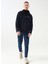 Lacivert Erkek Polar Sweatshırt RMA021 Thompson Fleece 1