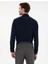 Lacivert Slim Fit Uzun Kollu Basic Gömlek 4