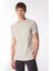 Gmg Fırenze Bisiklet Yaka Gri Erkek T-Shirt GU24MSS03021 1