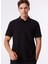 Siyah Erkek Slim Fit Polo T-Shirt 1090399 1