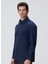 Lacivert Erkek Klasik Slim Fit Gömlek 1091836 4