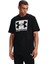 Loose Fit O Yaka Siyah Erkek T-Shirt 1
