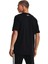 Loose Fit O Yaka Siyah Erkek T-Shirt 2