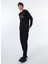 Siyah Erkek Bisiklet Basic Baskılı Sweatshirt M4WM-SWT-1981 2