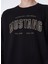 Siyah Erkek Bisiklet Basic Baskılı Sweatshirt M4WM-SWT-1981 5