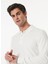 Ekru Erkek Polo Yaka Basic Sweatshirt F4WM-SWT 2709 1