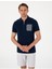 Lacivert Slim Fit Tişört 1