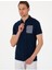 Lacivert Slim Fit Tişört 3