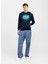 Lacivert Erkek Kapüşon Standart Sweatshirt Jjtıley Sweat Hood Ln2 1
