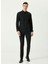 Slim Fit Klasik Yaka Siyah Erkek Gömlek 1080115 2