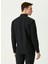 Slim Fit Klasik Yaka Siyah Erkek Gömlek 1080115 4