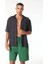 Yeşil Erkek Normal Sweat Şort AMBURGOPC046-_BERMUDA Uomo 2