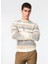 Ekru Erkek Bisiklet Slim Fit Kazak MI2878SS 3