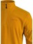 Cedric Erkek Yarım Fermuarlı Ince Polar Sweatshirt Hardal 3