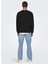 Siyah Erkek Sweatshirt 22018683 5