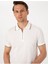 Ekru Slim Fit Polo Yaka Tişört 2