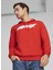 Kırmızı Erkek Kapüşon Yaka Regular Fit Sweatshirt 62585303 F1 Ess Logo Hoodie 2