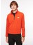 Kiremit Erkek Fermuarlı Yaka Standart Fit Polar Sweatshırt D3WM-SWT1 2