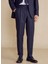 Lacivert Erkek Slim Fit Çizgili Takım Elbise BBFW24MSU005 5