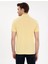 Açık Sarı Slim Fit Basic Tişört 5