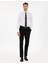 Beyaz Slim Fit Uzun Kollu Basic Gömlek 4