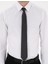 Beyaz Slim Fit Uzun Kollu Basic Gömlek 6
