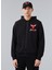 Siyah Erkek Desenli Sweatshirt 60284698NBA Scrıpt Fz Chıbul Blkfd 1