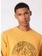 Turuncu Bisiklet Yaka Relaxed Fit Erkek Sweatshirt DS4M-SWT3237 1