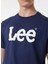 O Yaka Lacivert Erkek T-Shirt L65QAIEE_LOGO T-Shirt 3