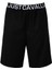 Lastikli Bel Slim Fit Siyah Erkek Bermuda Şort 74OBD131N0203899 1