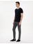 Lacivert Slim Fit Bisiklet Yaka Triko Tişört 4