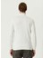 Ekru Erkek Balıkçı Slim Fit Düz Kazak 1091787 5