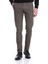 Haki Slim Fit Desenli Pamuklu Yandan Cep Kanvas Pantolon 1