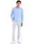 Mavi Comfort Fit Düz Düğmeli Yaka Uzun Kollu Casual Oxford Gömlek 4
