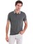 Haki Regular Fit Düz Polo Yaka Pamuklu Tişört 1