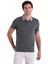 Haki Regular Fit Düz Polo Yaka Pamuklu Tişört 2
