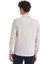 Bej Klasik Fit Çizgili Uzun Kollu Overshirt Gömlek 6