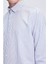 Siyah Comfort Fit Çizgili Pamuklu Düğmeli Yaka Uzun Kollu Casual Gömlek 24D19ETC0001_102 4