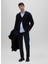 Lacivert Erkek Apaş Slim Fit Hırka Q M164 P588 1