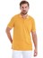 Hardal Regular Fit Düz Polo Yaka Pamuklu Tişört 1