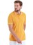 Hardal Regular Fit Düz Polo Yaka Pamuklu Tişört 4