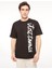 Bisiklet Yaka Siyah Erkek T-Shirt 75OAHI02 3