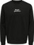 Siyah Erkek O Yaka Baskılı Sweatshirt 22027894_ONSCELEBRITY Reg Crew Neck 5